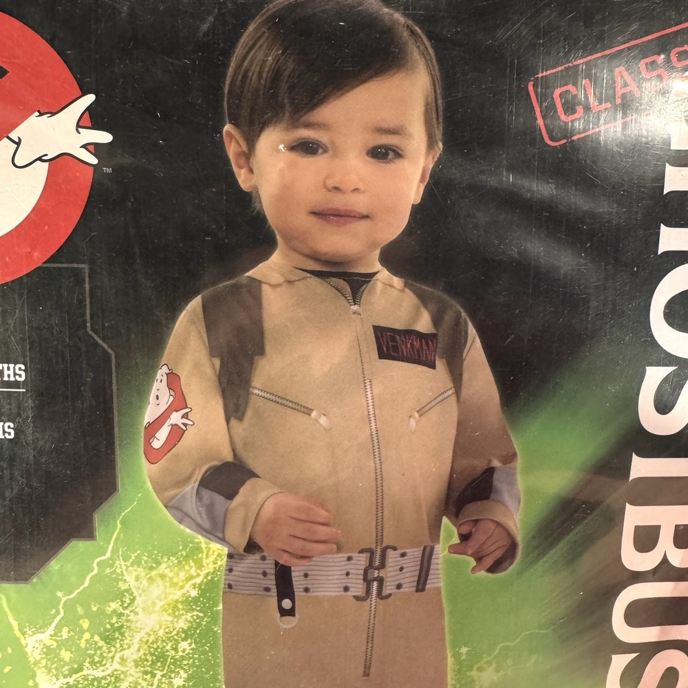 Ghostbusters, Halloween Costume Jumpsuit for Baby Infant 18-24 Months Unisex - Picture 2 of 4